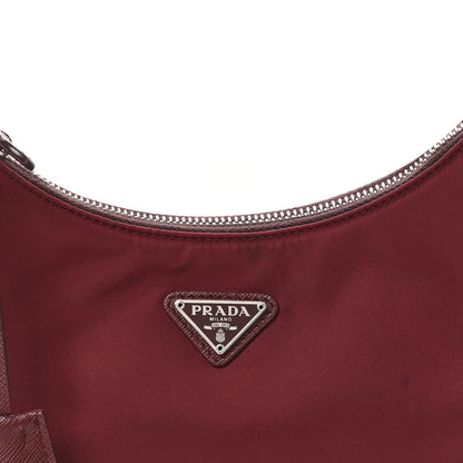 Prada Tessuto Nylon Re-Edition 2005 Shoulder Bag Granato 9 of 12