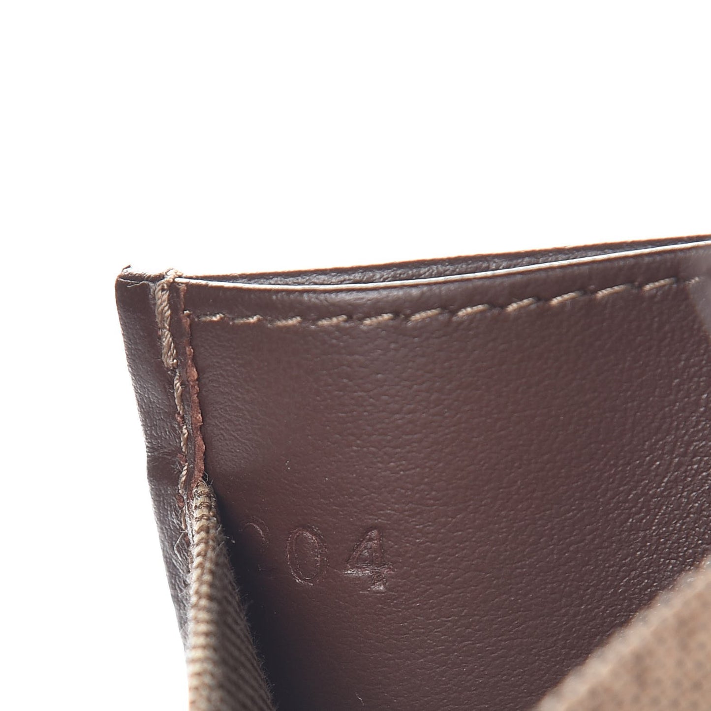 Jacquard Logo Card Case Corda Bruciato