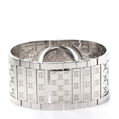 Gucci Stainless Steel 33mm Twirl Quartz Watch Brown 3 of 6
