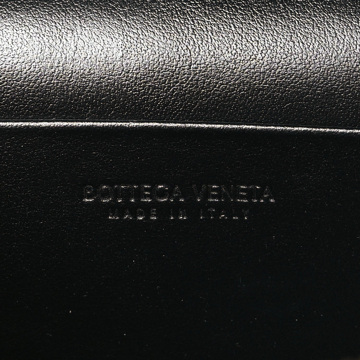 Bottega Veneta Calfskin Intrecciato Bang Bang Vanity Case Black 6 of 9