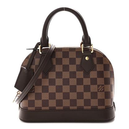 Louis Vuitton Damier Ebene Alma BB 1 of 9