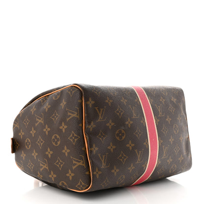 Louis Vuitton Monogram My LV Heritage Speedy 30 Fuchsia Ivory 4 of 13