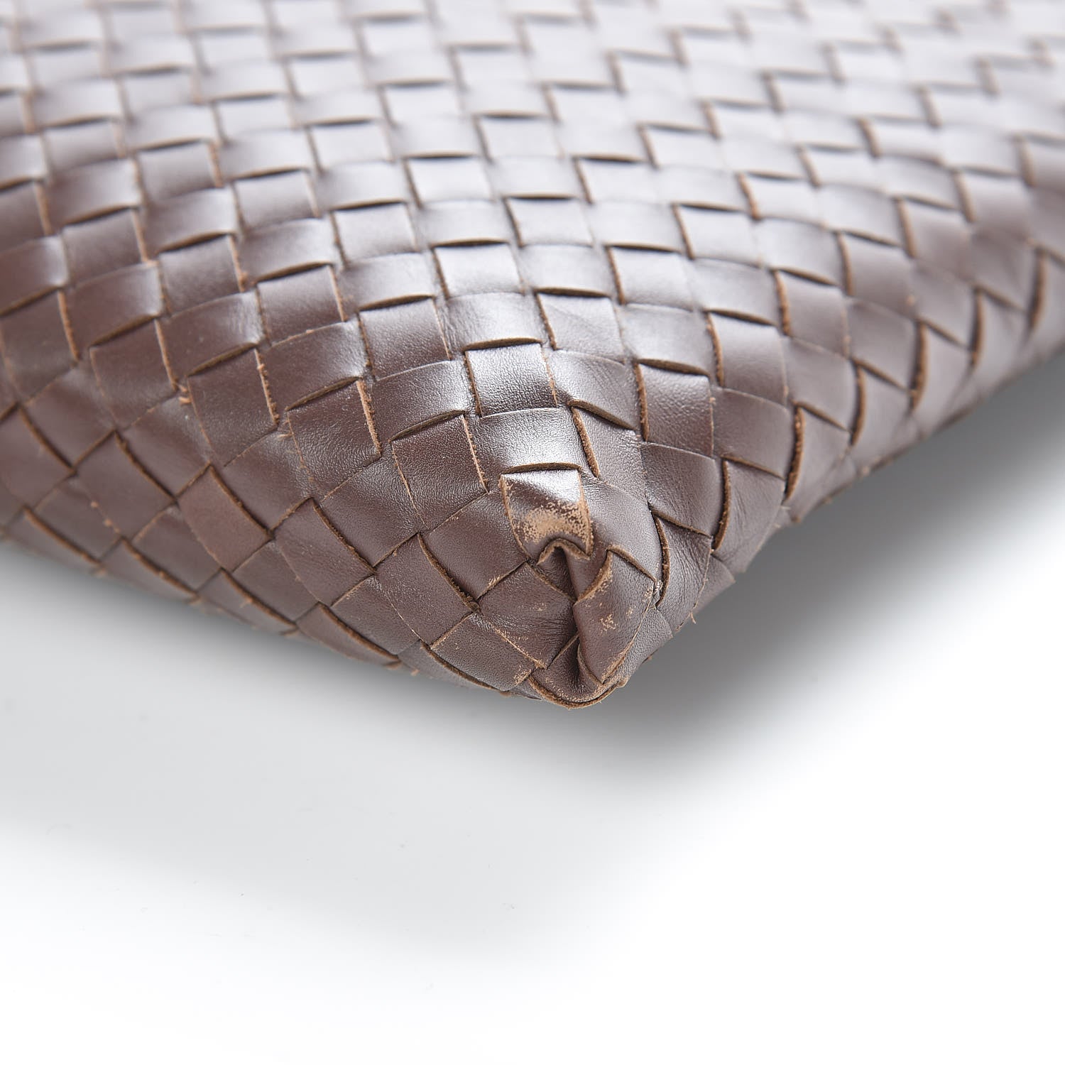 Bottega Veneta Nappa Intrecciato VN Crossbody Messenger Bag Brown 10 of 10