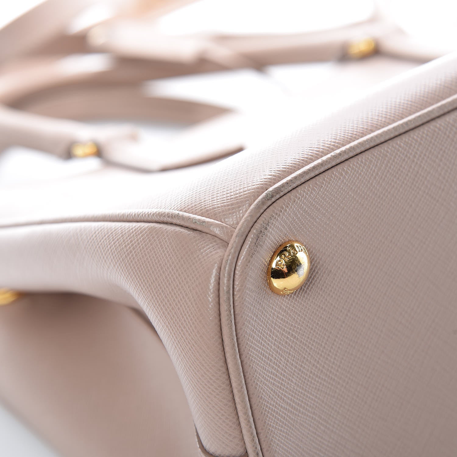 Prada Saffiano Small Galleria Double Zip Tote Cammeo 12 of 20