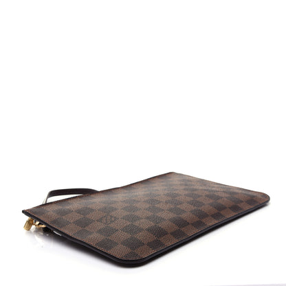 Louis Vuitton Damier Ebene Neverfull MM GM Pochette Rose Ballerine 4 of 10