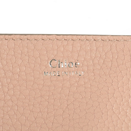 Chloe Grained Lambskin Drew Shoulder Bag Cement Pink 5 of 7