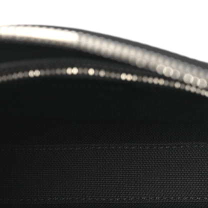 Gucci GG Supreme Monogram Azalea Calfskin Retro Interlocking G Wristlet Messenger Bag Black 5 of 11