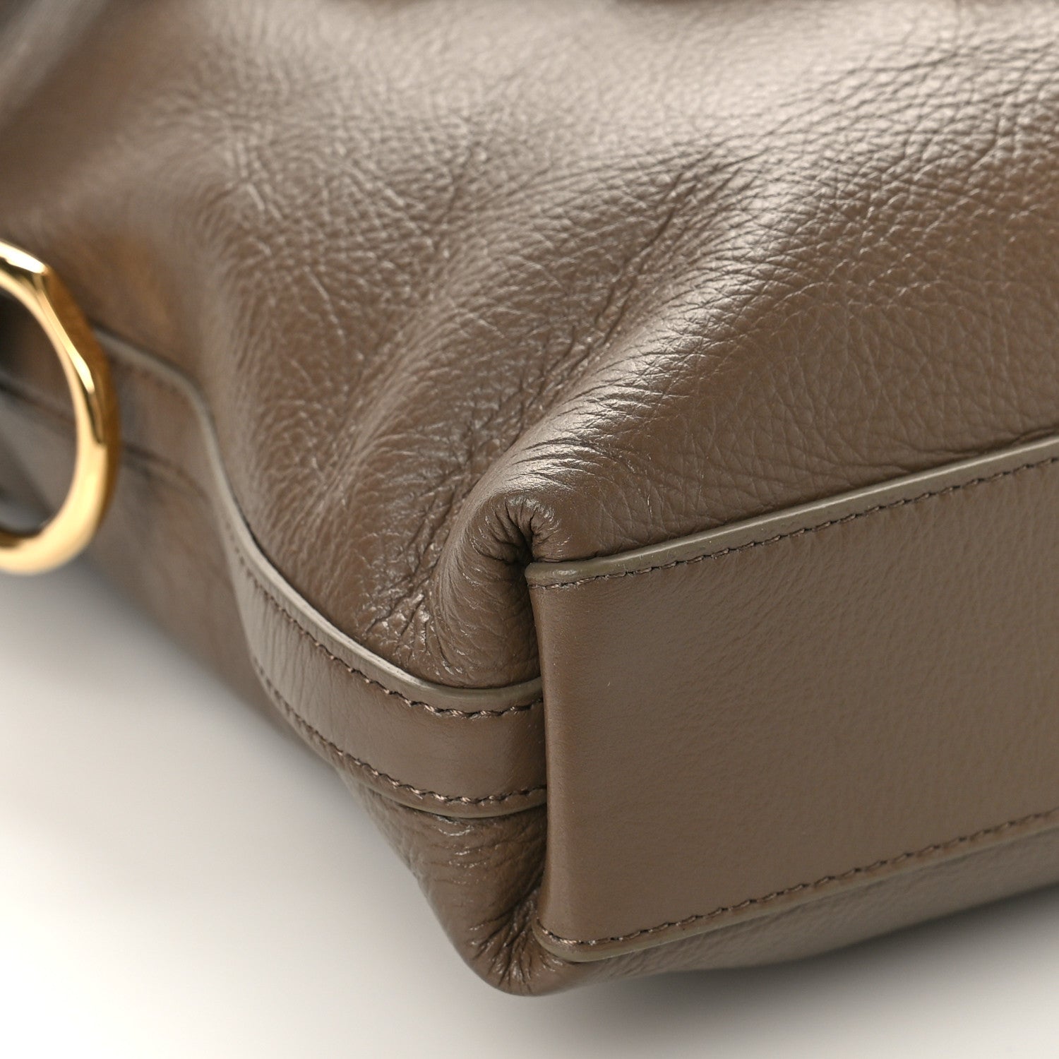 Givenchy Tumbled Calfskin Medium Voyou Bag Taupe 6 of 7