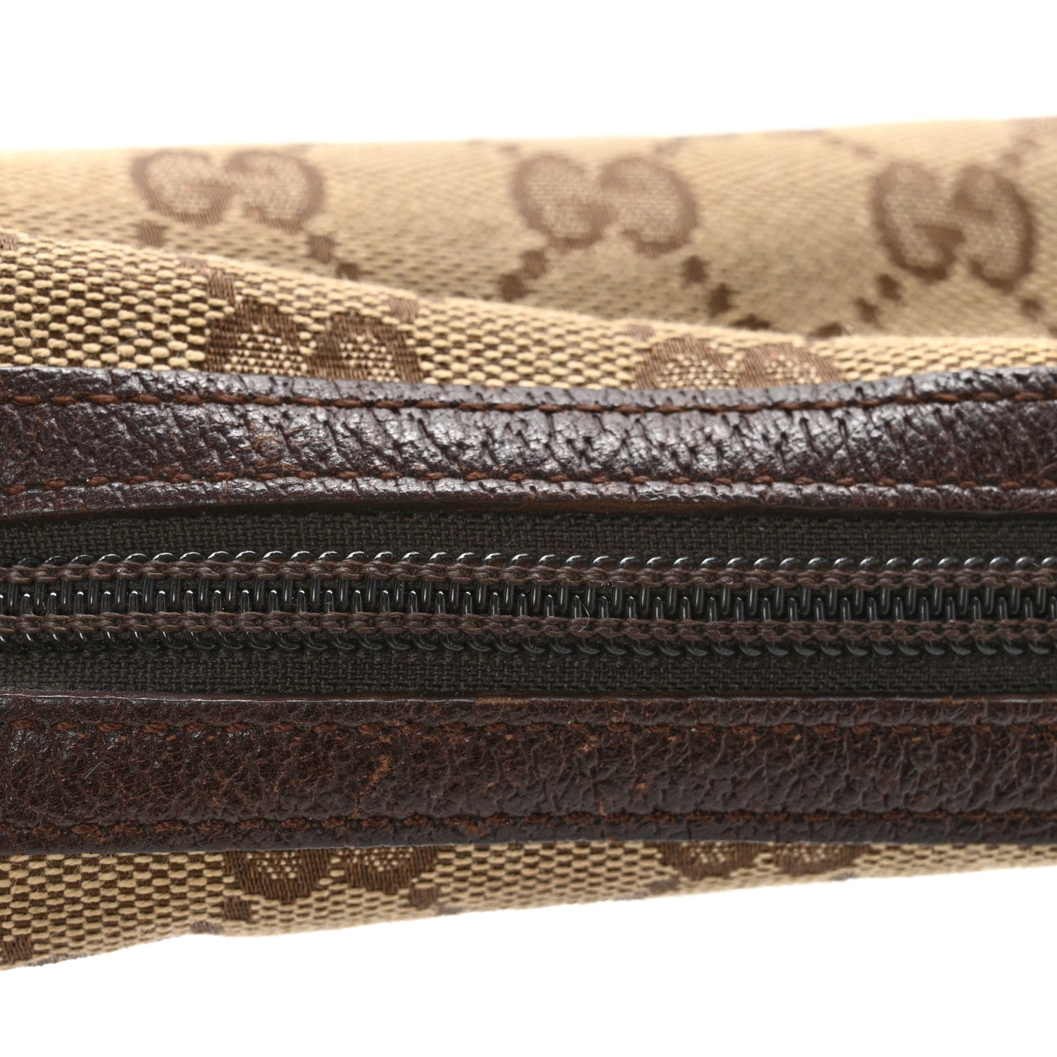 Gucci Monogram Small Balthus Cosmetic Case Beige Ebony Cocoa 8 of 10