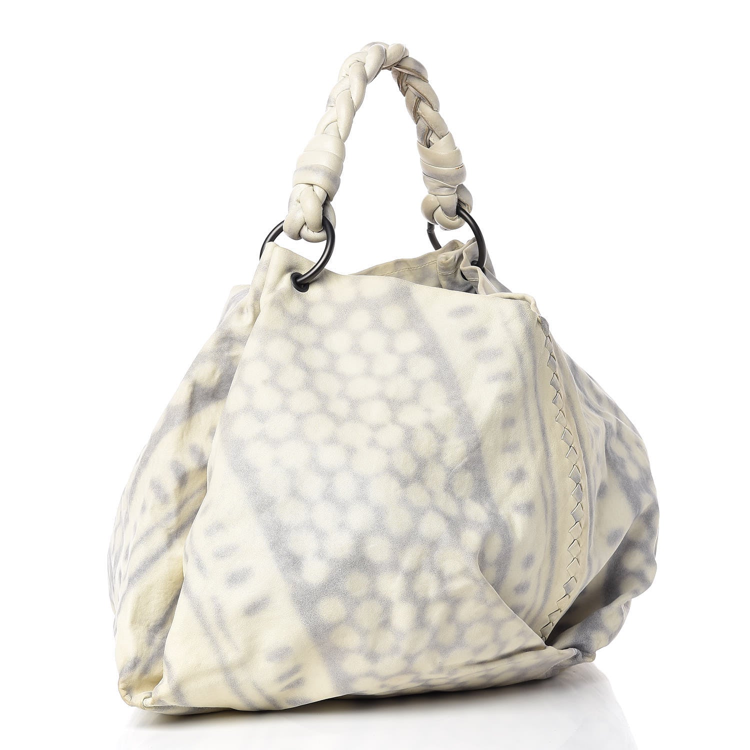 Bottega Veneta Intrecciato Nappa Aquilone Fortune Cookie Hobo White 3 of 12