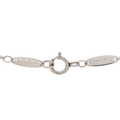 Tiffany Platinum Diamond .19ct Elsa Peretti Diamonds by the Yard Lariat Necklace 4 of 5