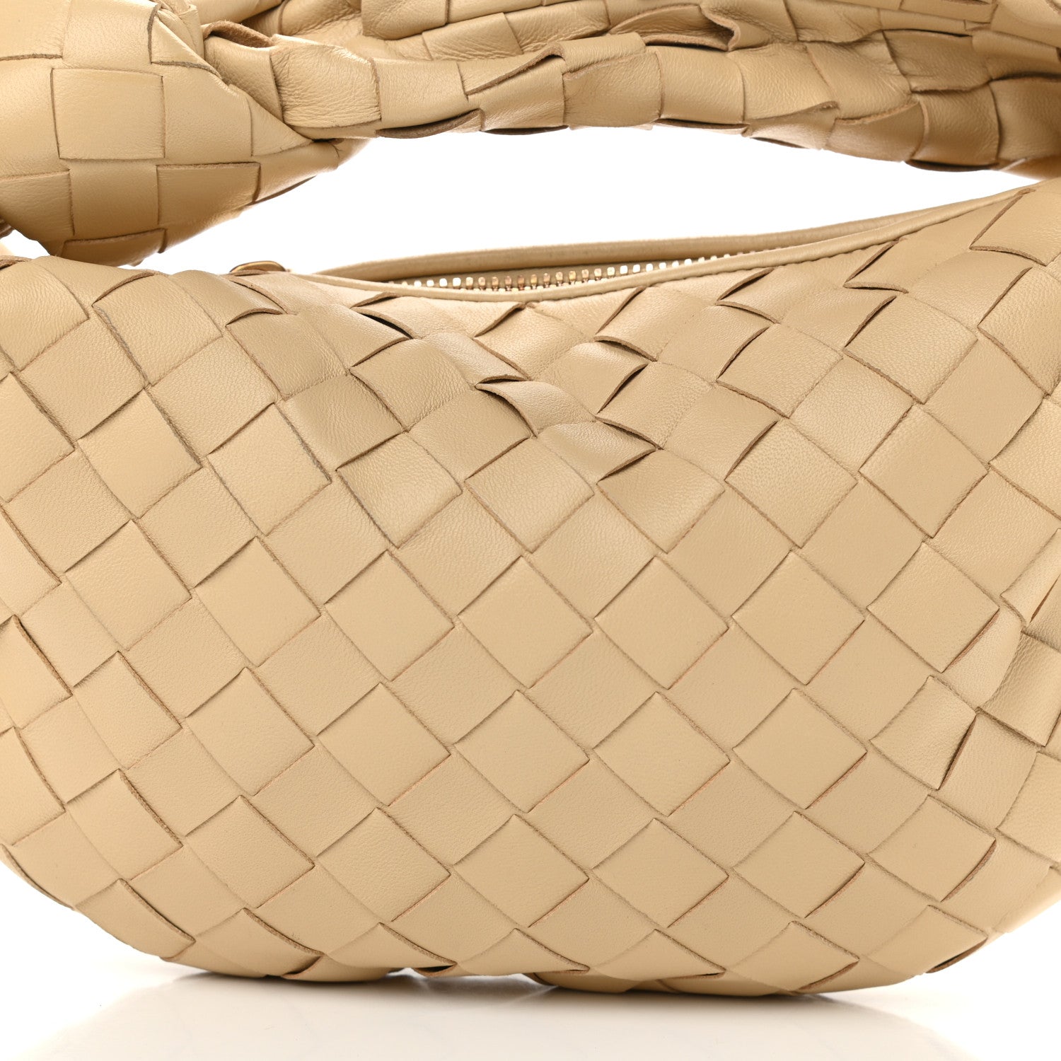 Bottega Veneta Nappa Intrecciato Mini Jodie Porridge 1011838