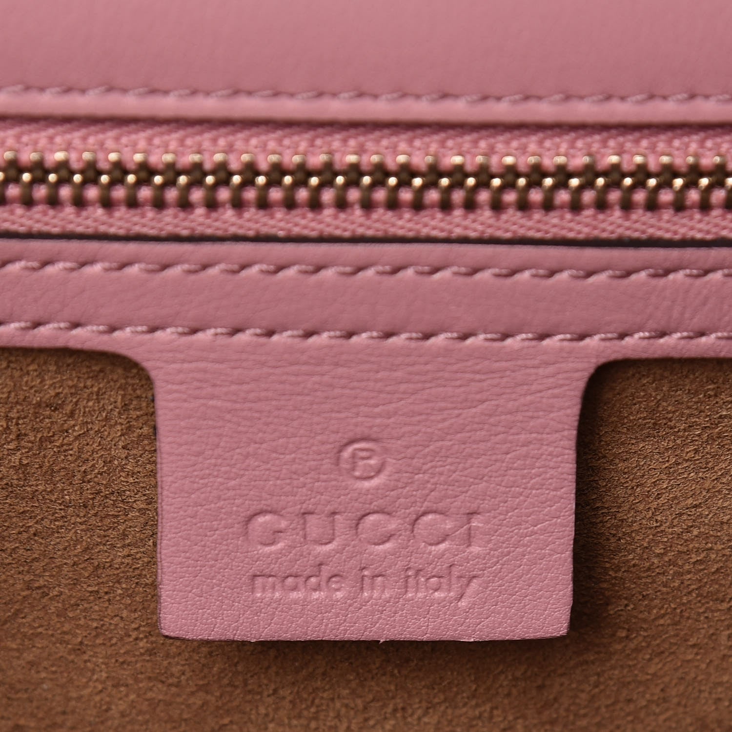 Gucci Moon Calfskin Medium Padlock Shoulder Bag Carmine Rose 6 of 14