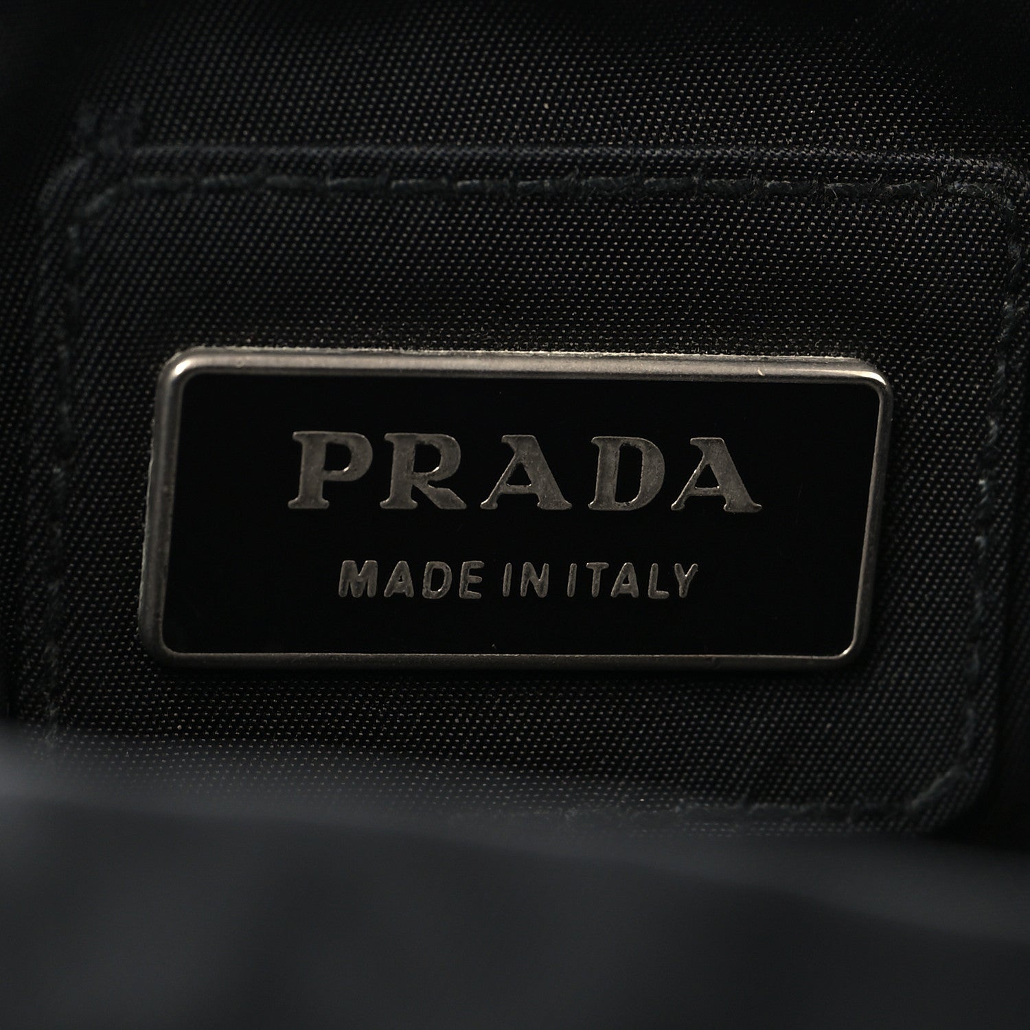 Prada Tessuto Nylon Montagna Belt Bag Black 6 of 11