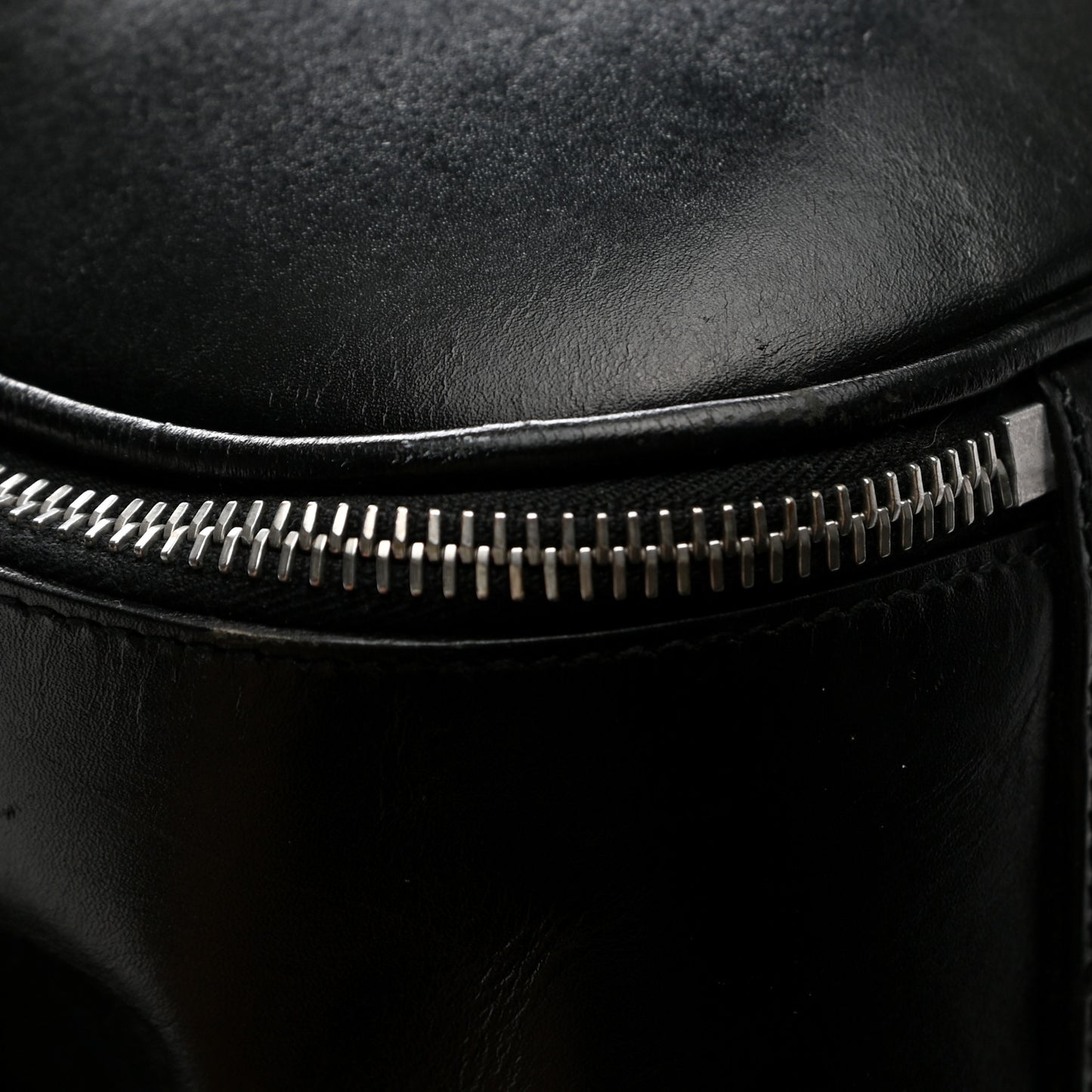 Tessuto Nylon Calfskin Duffle Black