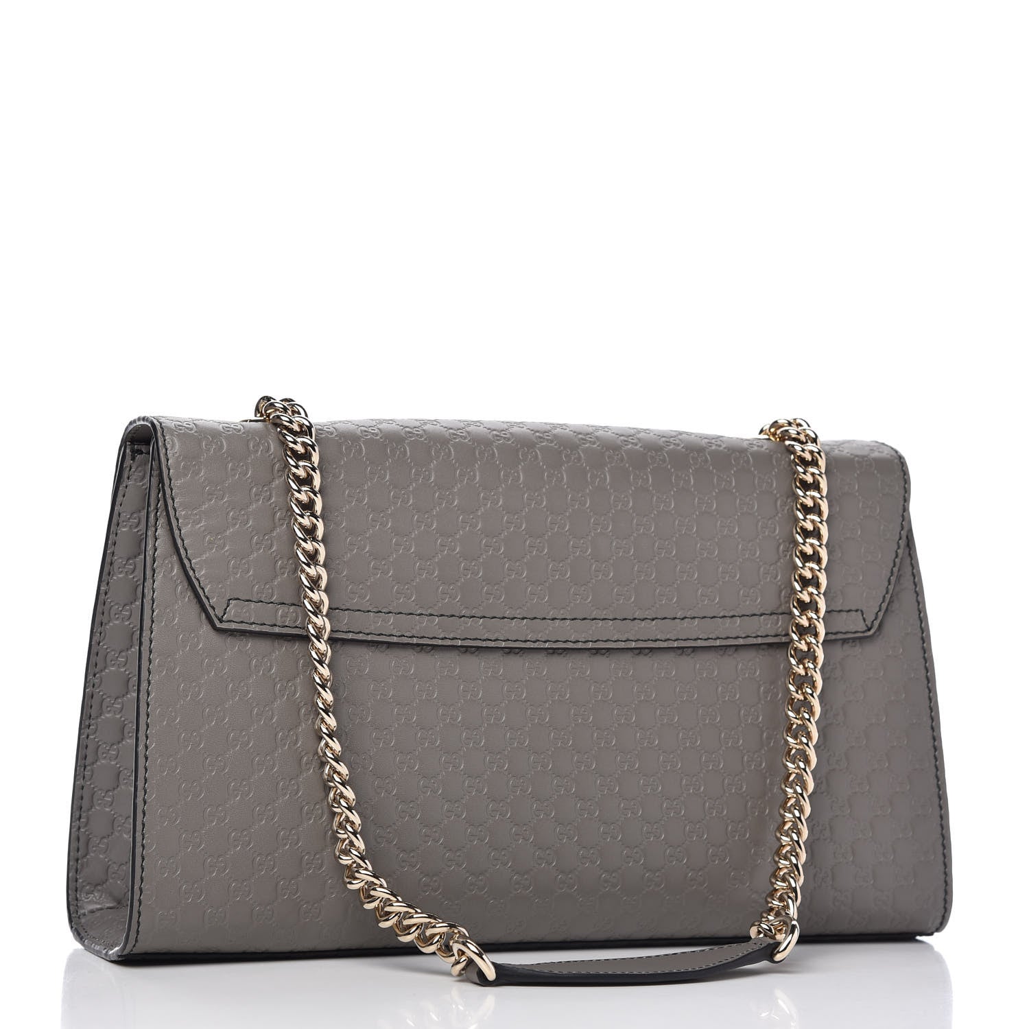 Gucci Soft Microguccissima Medium Emily Chain Shoulder Bag Loess 3 of 10