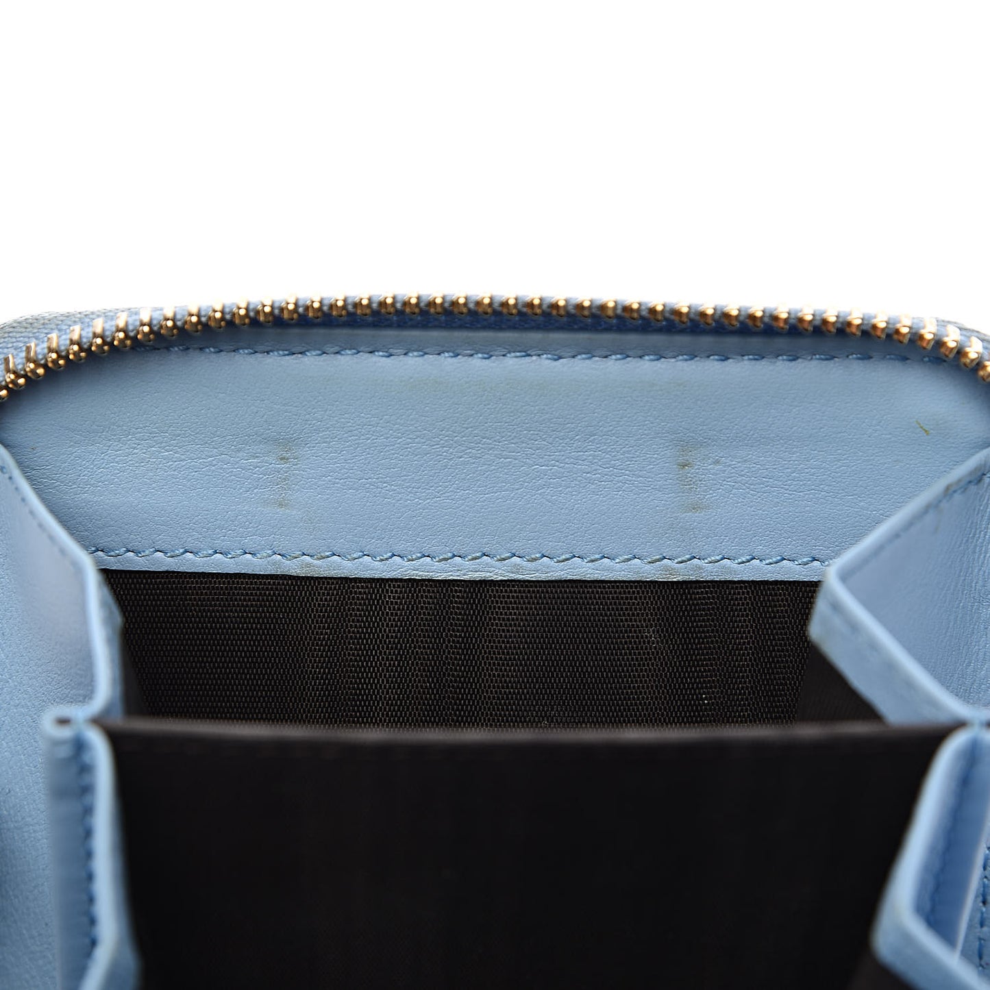 Microguccissima Compact Wallet Mineral Blue