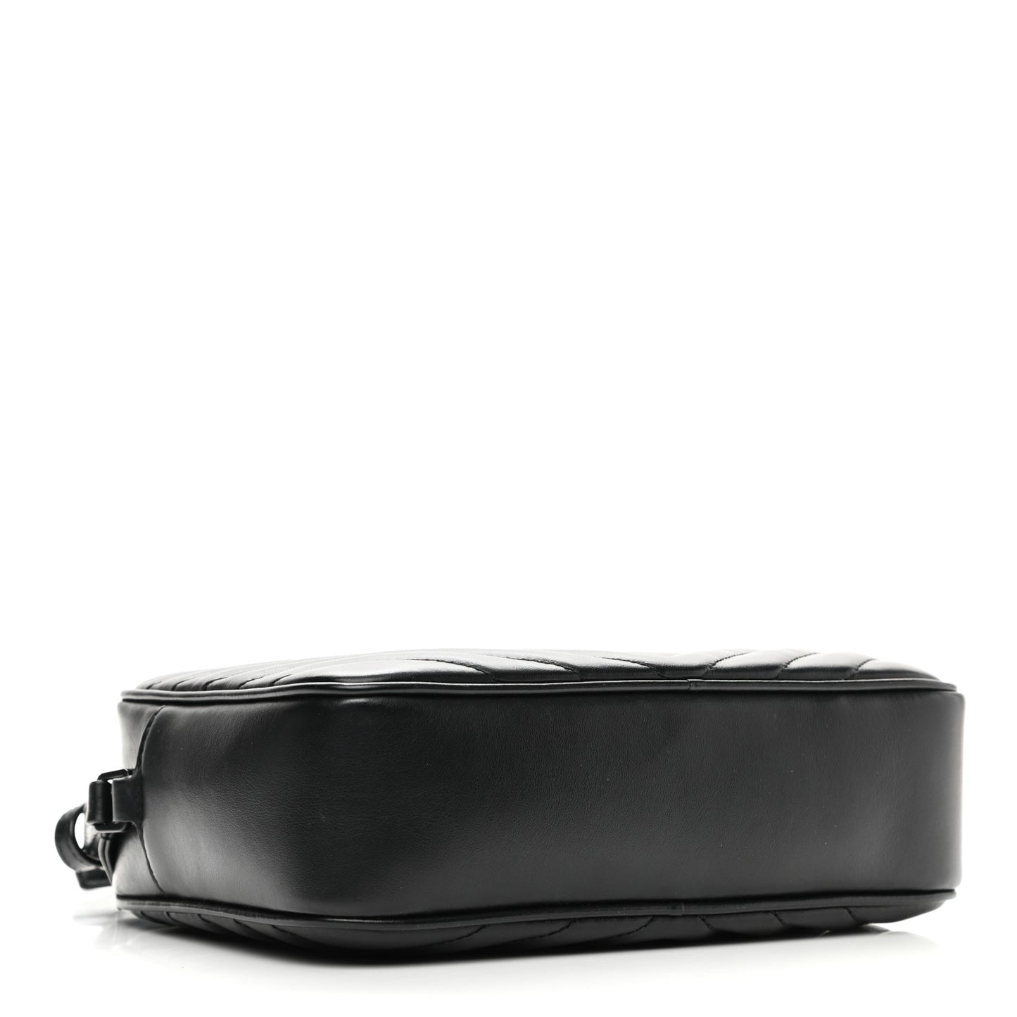 Calfskin Matelasse Monogram Lou Camera Bag Black