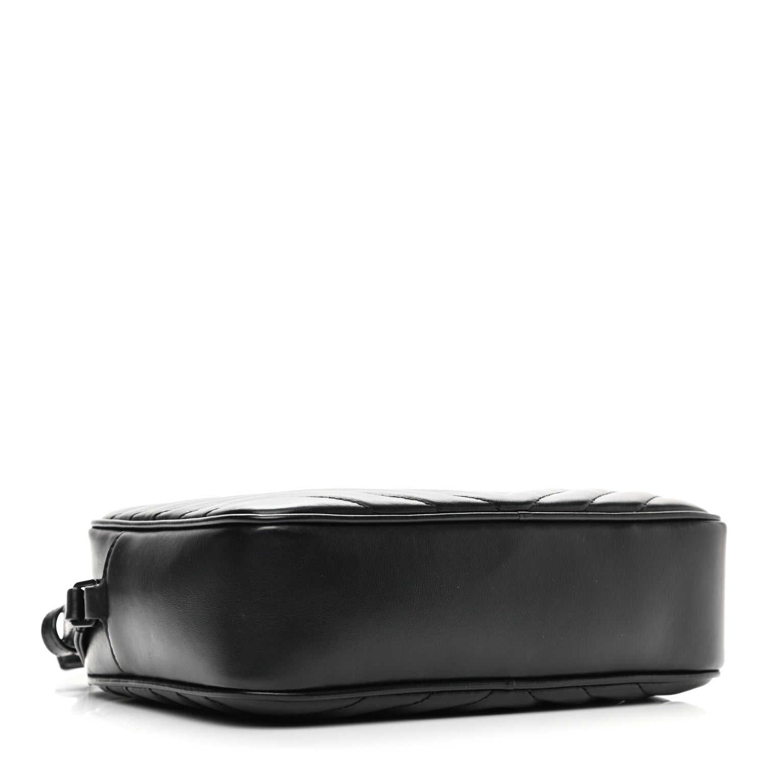 Saint Laurent Calfskin Matelasse Monogram Lou Camera Bag Black 4 of 10