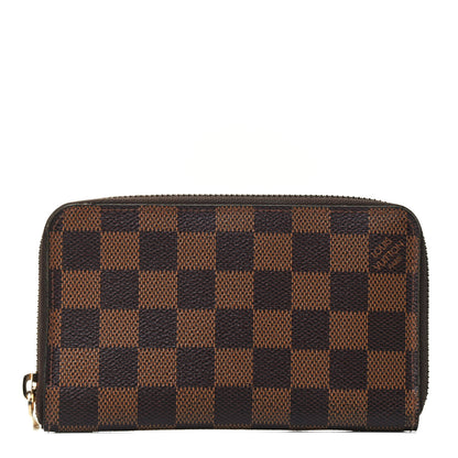Louis Vuitton Damier Ebene Compact Zippy Wallet 1 of 4