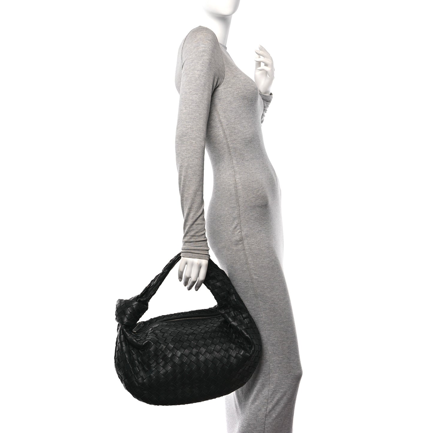 Nappa Intrecciato Small Jodie Black