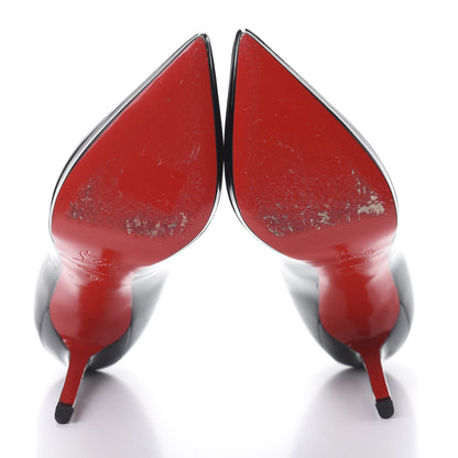 Christian Louboutin Patent Pigalle Plato 120 Pumps 39.5 Black 5 of 11