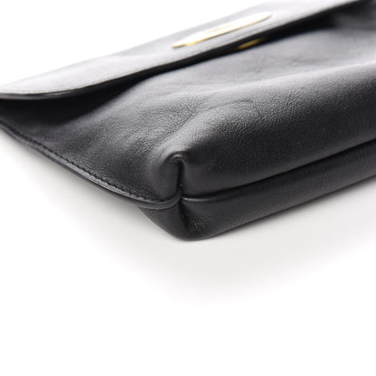 Mulberry Glossy Goatskin Darley Cosmetic Pouch Black 4 of 10