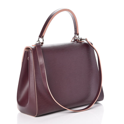 Louis Vuitton Epi Cluny MM Prune Rose Poudre 3 of 12