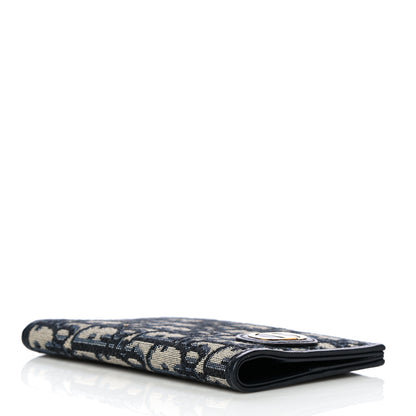 Christian Dior Oblique 30 Montaigne Passport Holder Blue 4 of 11