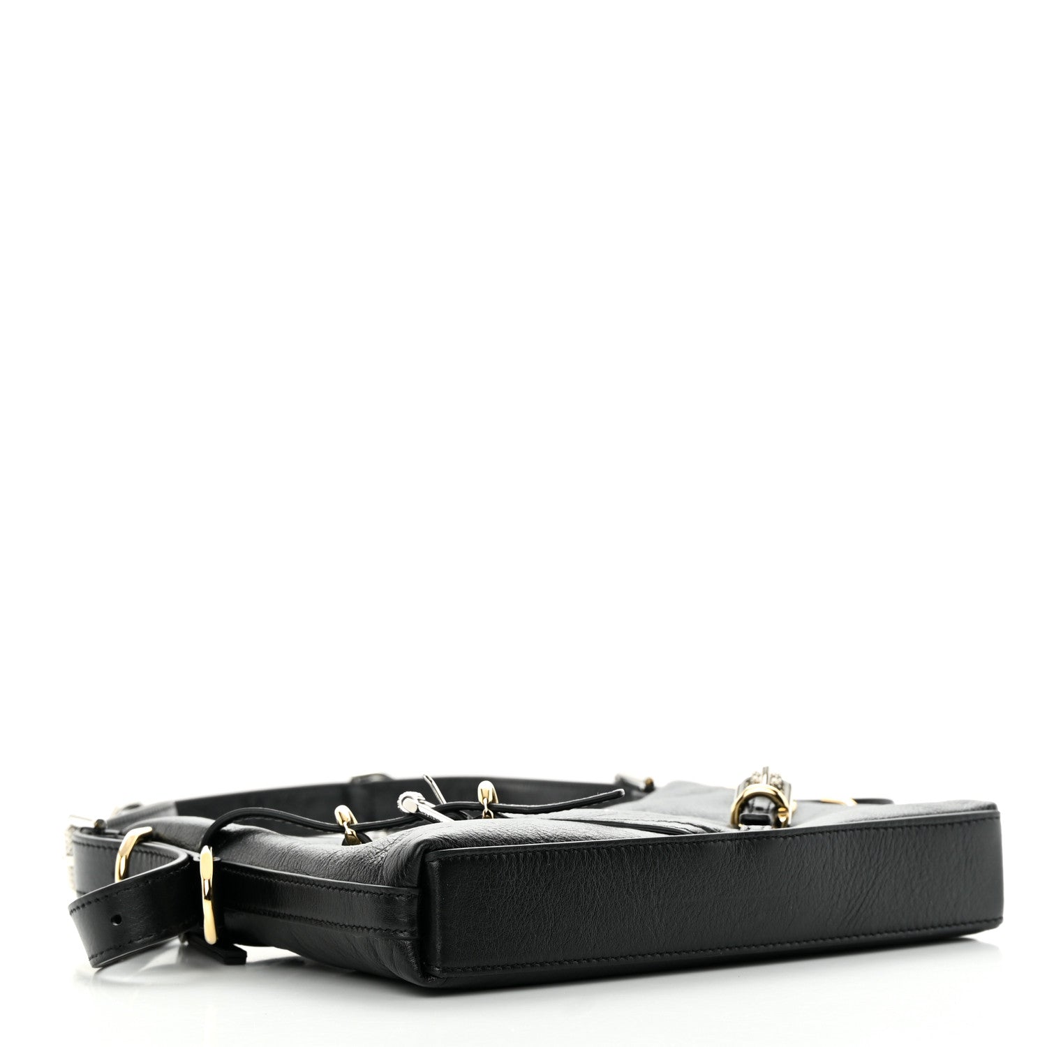 Givenchy Tumbled Calfskin Mini Voyou Boyfriend Party Bag Black 4 of 11