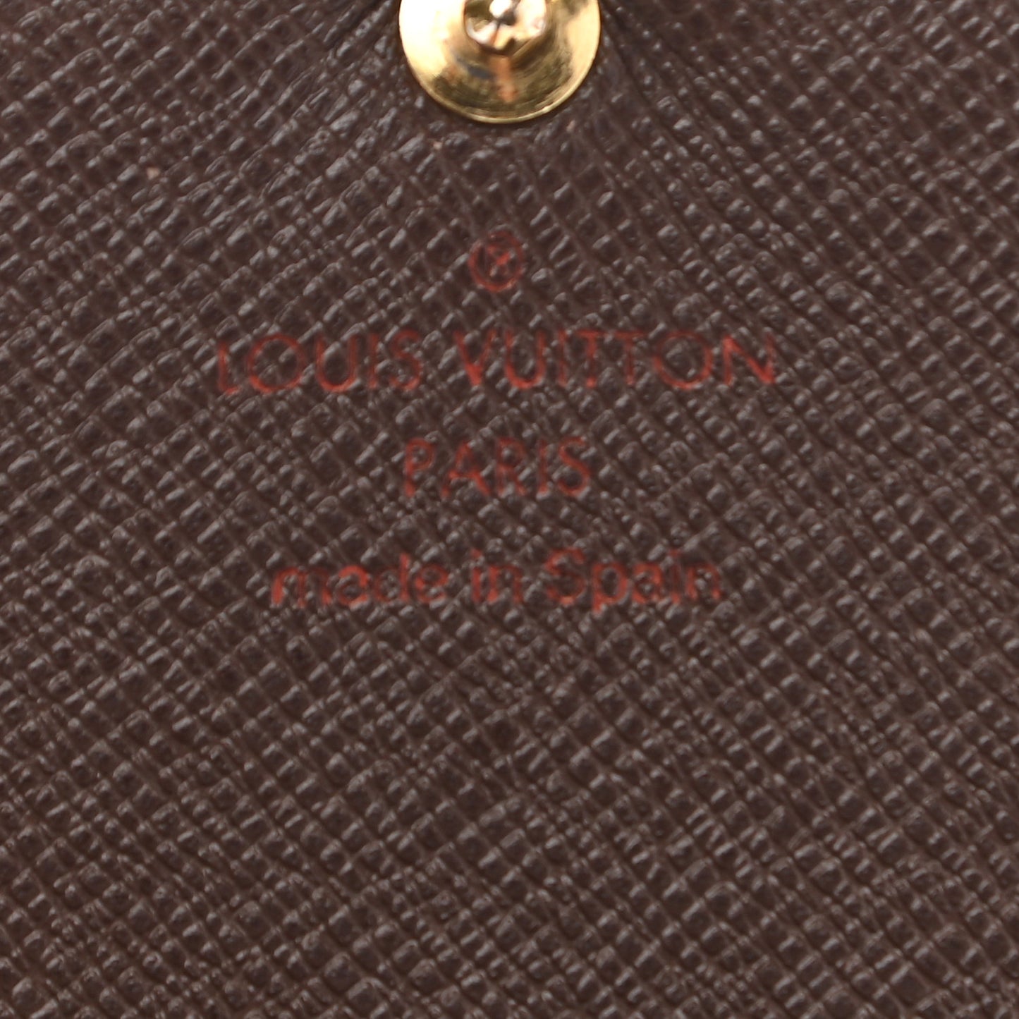 Damier Ebene Porte-Monnaie Billets Tresor Wallet