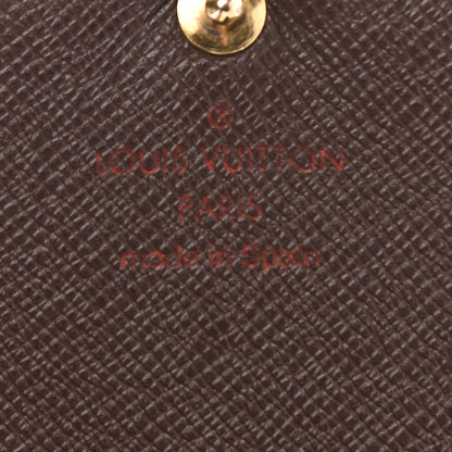 Louis Vuitton Damier Ebene Porte-Monnaie Billets Tresor Wallet 7 of 14