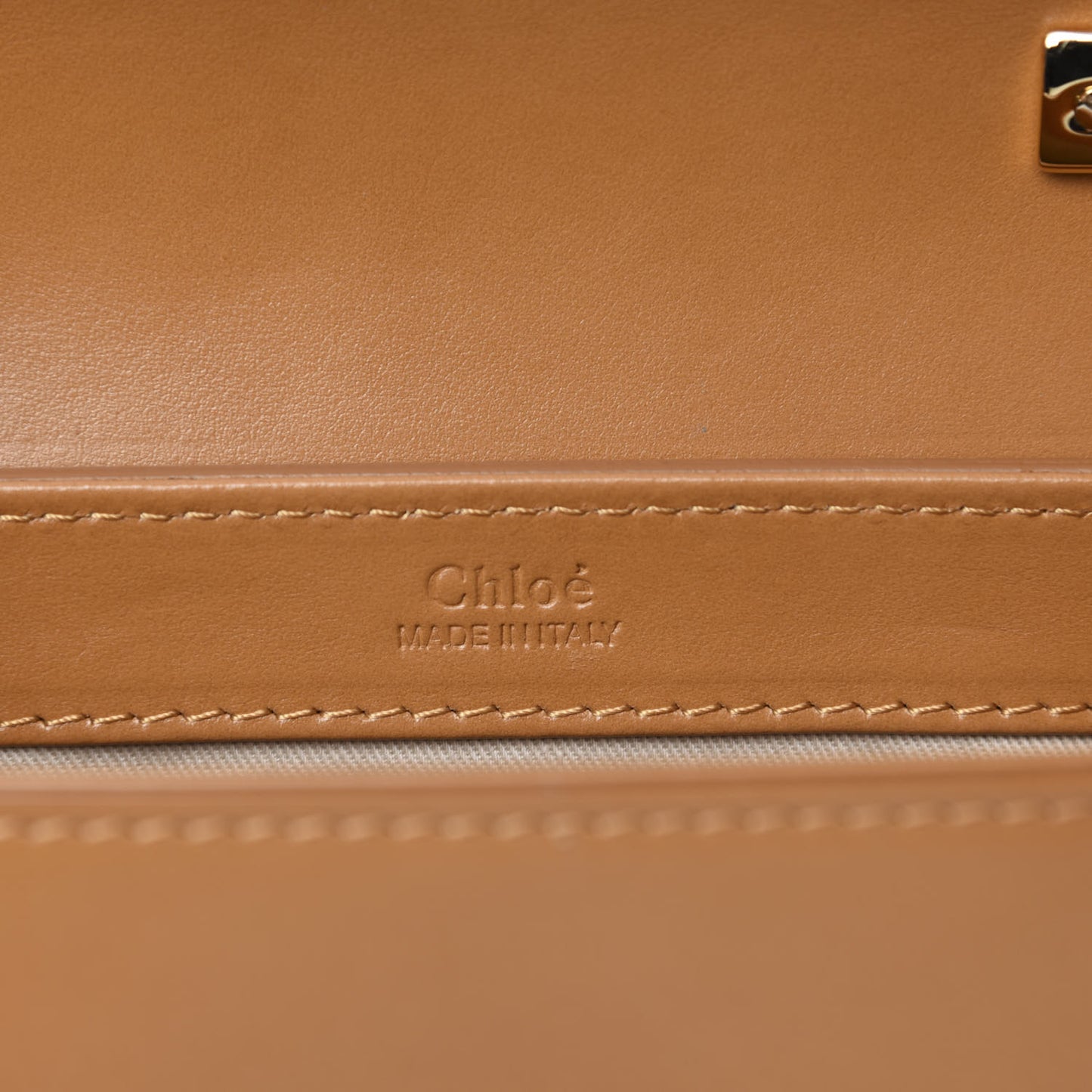Calfskin Mini C Double Carry Autumnal Brown