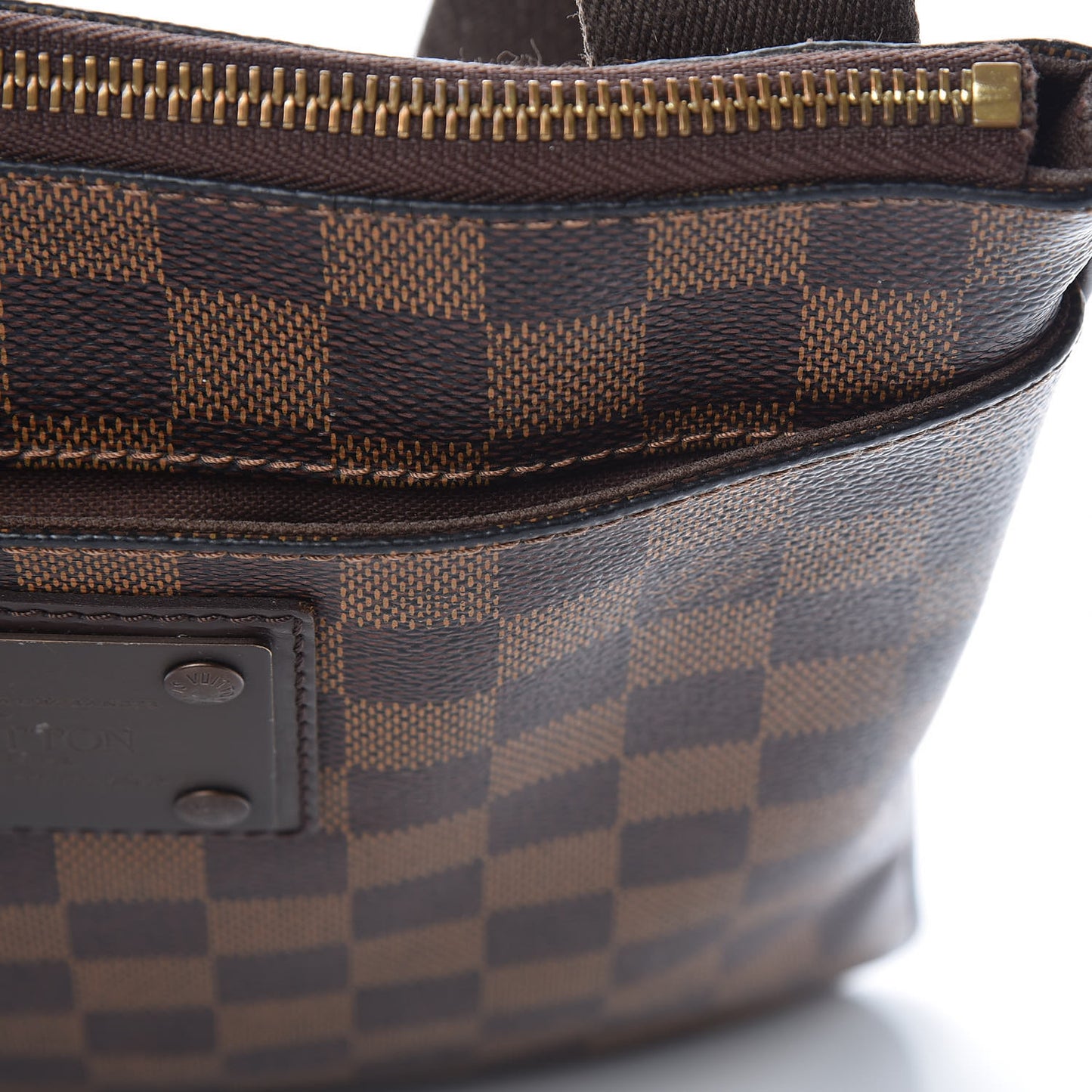 Damier Ebene Brooklyn Flat Pochette