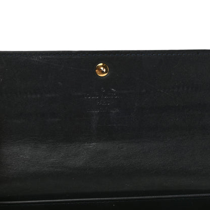 Louis Vuitton Vernis Sarah Wallet Blue Nuit 6 of 6