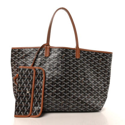 Goyard Goyardine Saint Louis PM Black Gold 3 of 13