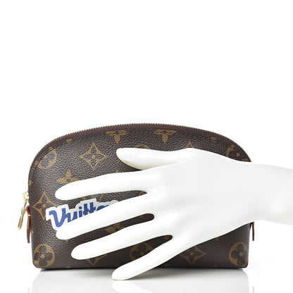 Louis Vuitton Monogram Patches Cosmetic Pouch PM 2 of 8