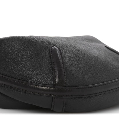 Bottega Veneta Calfskin Shearling Aviator Mini Jodie Dark Brown Fondant 9 of 10
