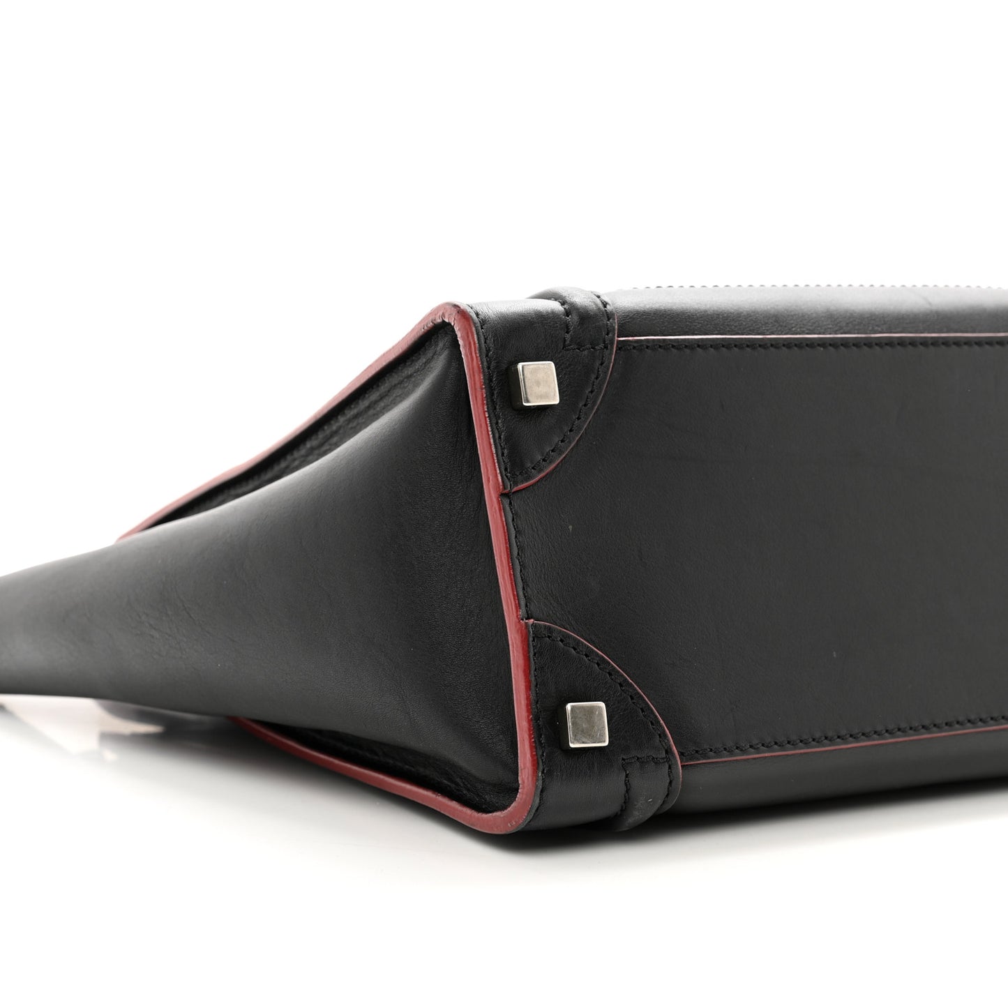 Smooth Calfskin Micro Luggage Black