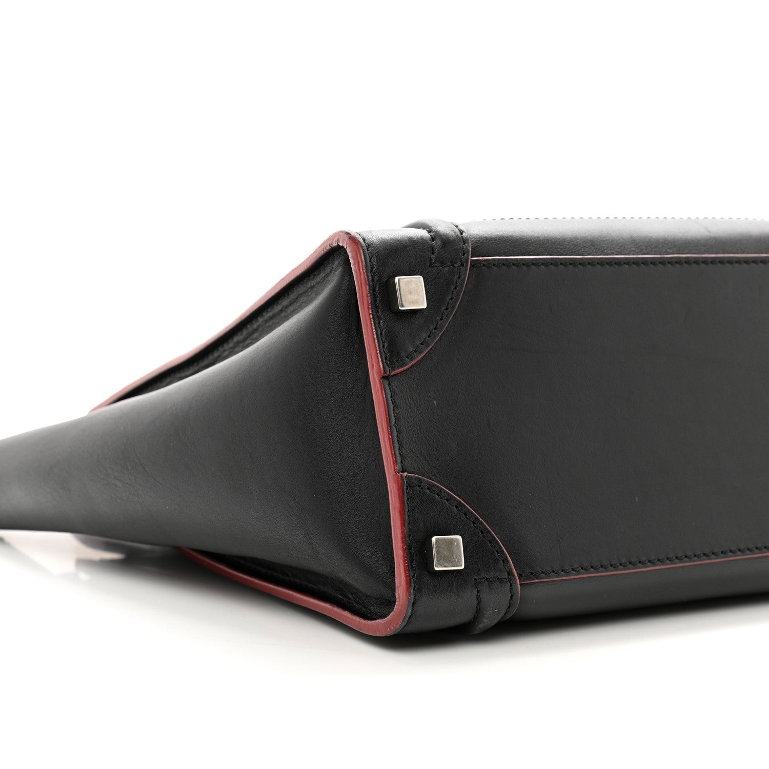Celine Smooth Calfskin Micro Luggage Black 8 of 11