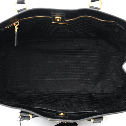 Prada Saffiano Lux Large Tote Black 5 of 10