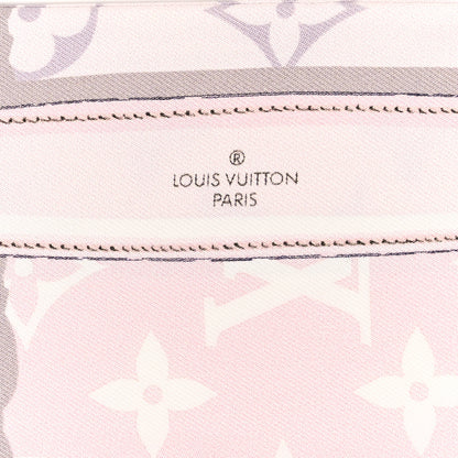 Louis Vuitton Silk Monogram Confidential Bandeau Light Pink 3 of 3