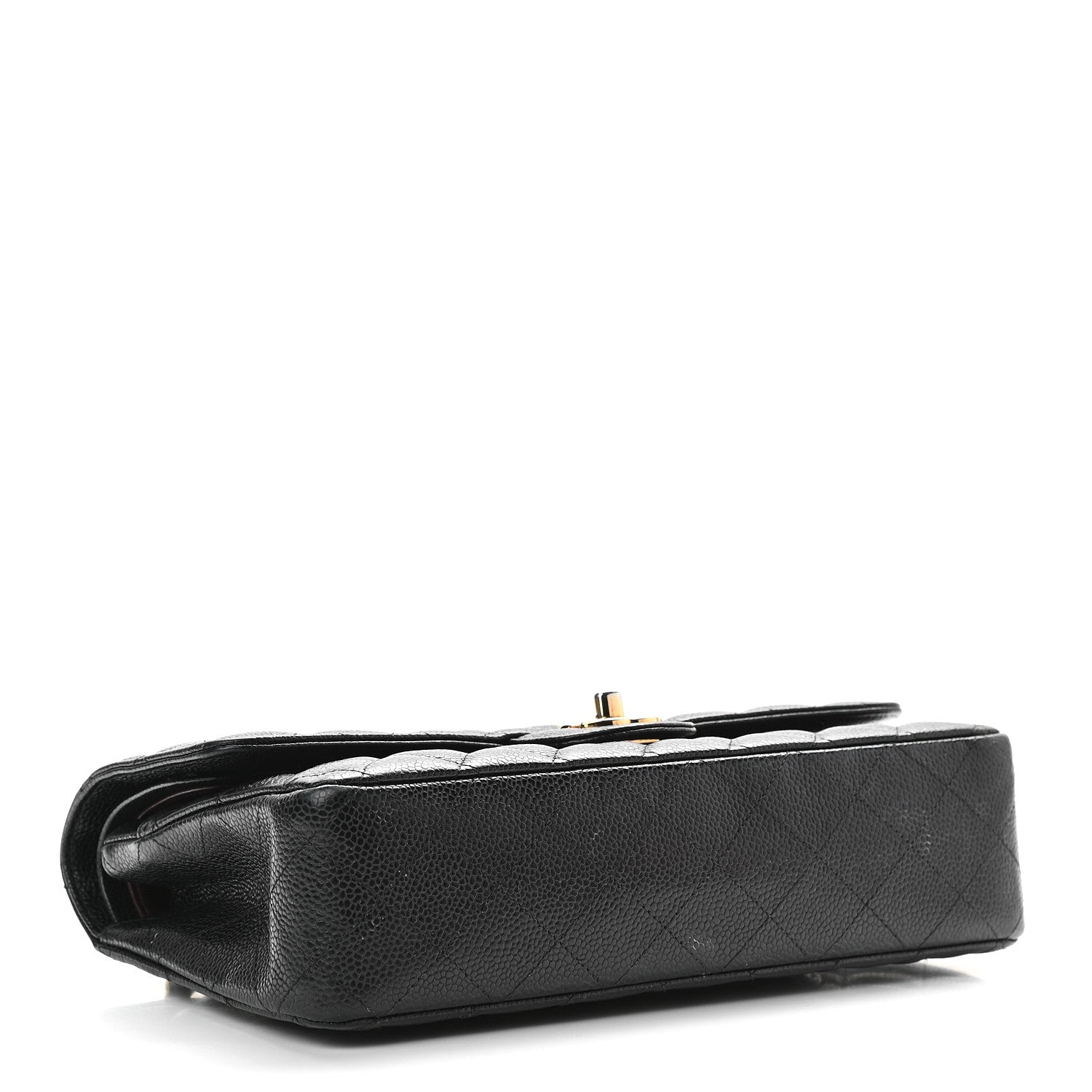 Chanel Caviar Quilted Medium Double Flap Black 4 of 12