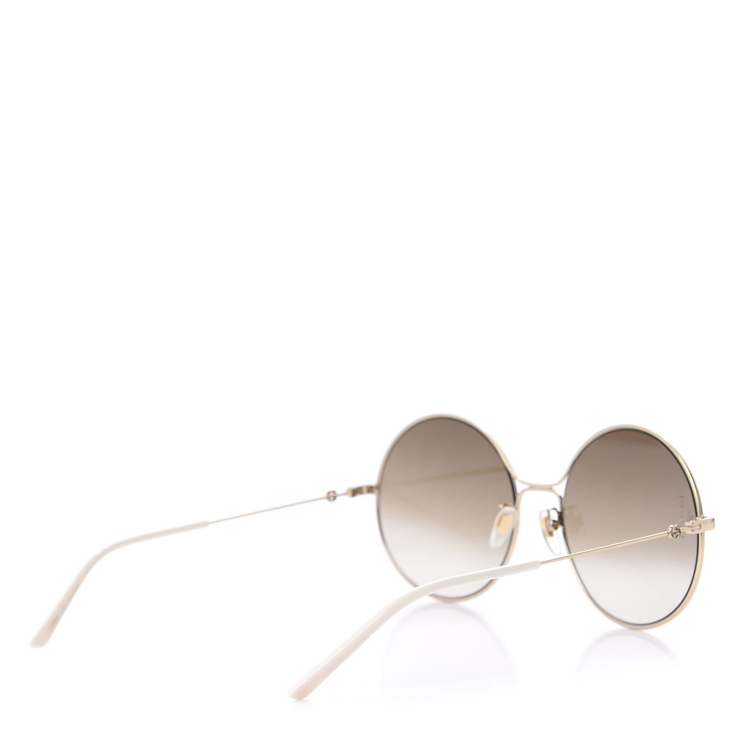 Gucci Round Sunglasses GG0395S Red Green 4 of 8