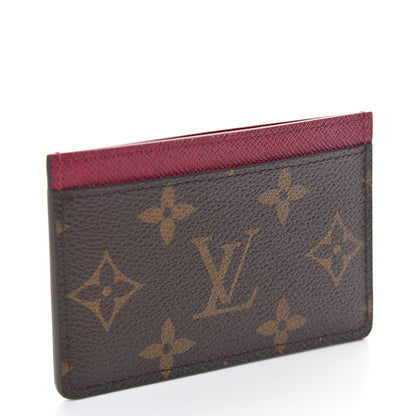 Louis Vuitton Monogram Card Holder Fuchsia 3 of 7