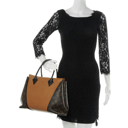Louis Vuitton Monogram Cuir Orfevre Tote W PM Noisette 2 of 8