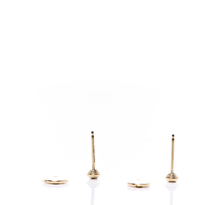 Cartier 18K Yellow Gold Diamond XS D'Amour Earrings 3 of 6