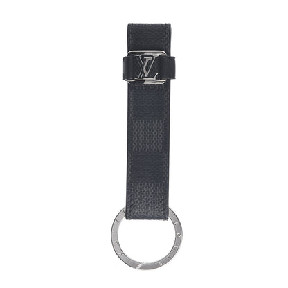 Louis Vuitton Damier Graphite LV Dragonne Key Holder 1 of 2
