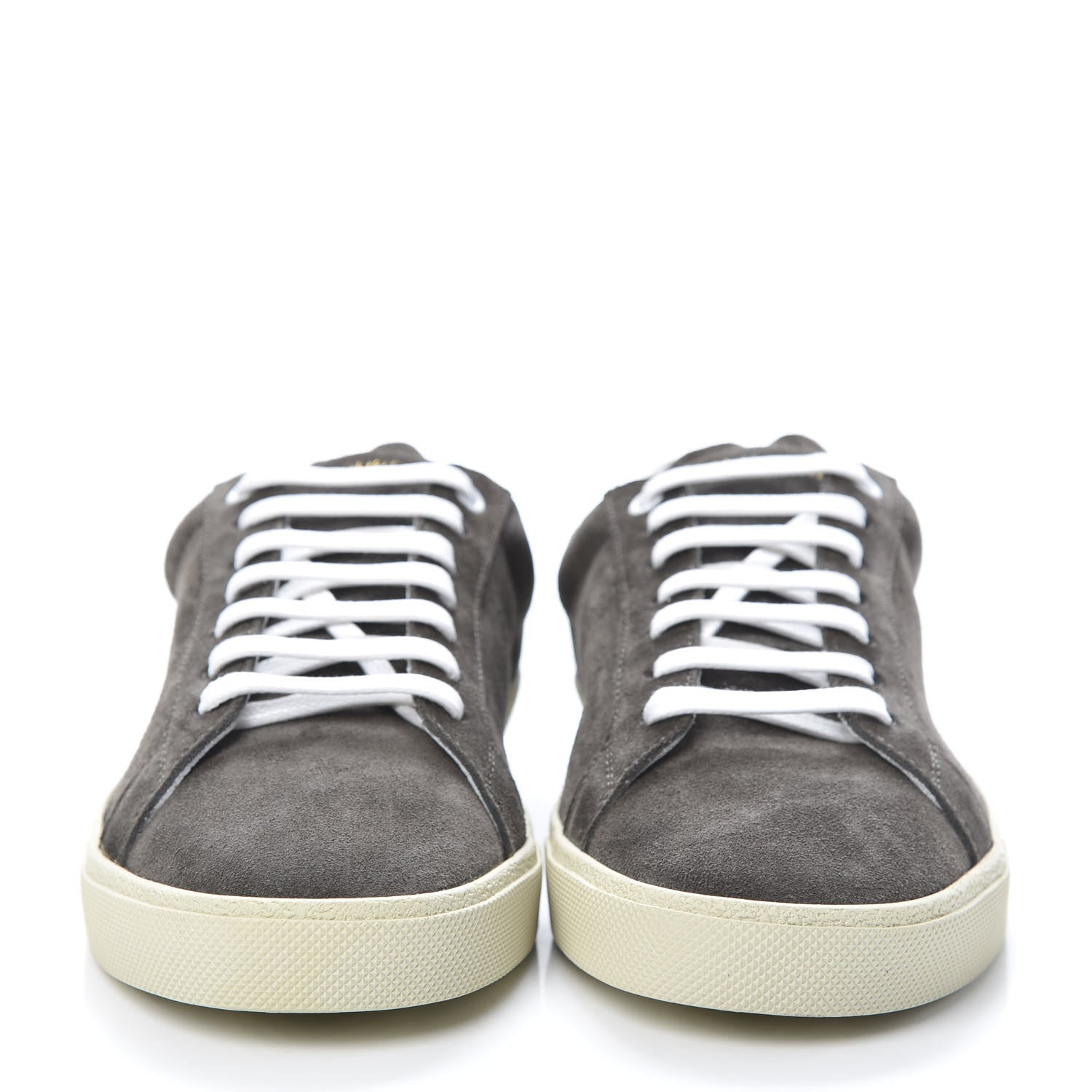 Saint Laurent Suede Soho Mens Court Classic Sneakers 41.5 Bronze White 2 of 8