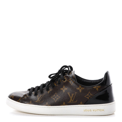 Louis Vuitton Patent Monogram Frontrow Sneakers 39 1 of 16